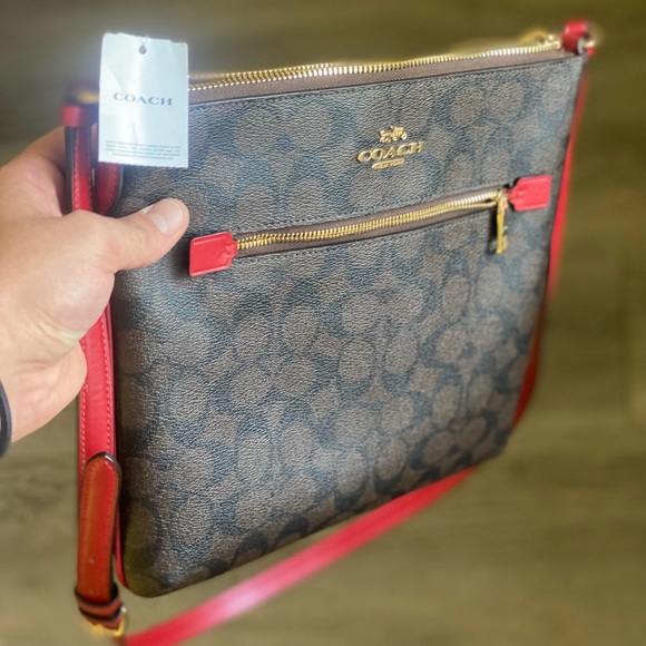 Coach File Bag - Picture 2 of 4